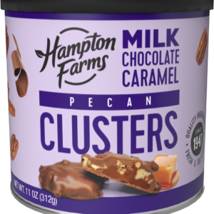 Chocolate Covered Caramel Pecan Clusters